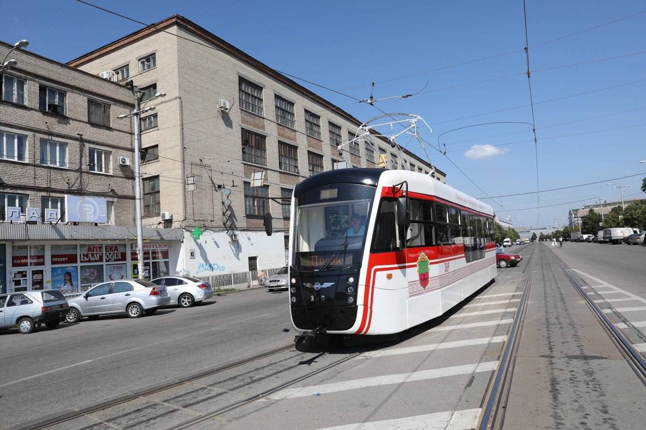 Сьогодні відбудуться тимчасові зміни у роботі одного з трамвайних маршрутів у Запоріжжі