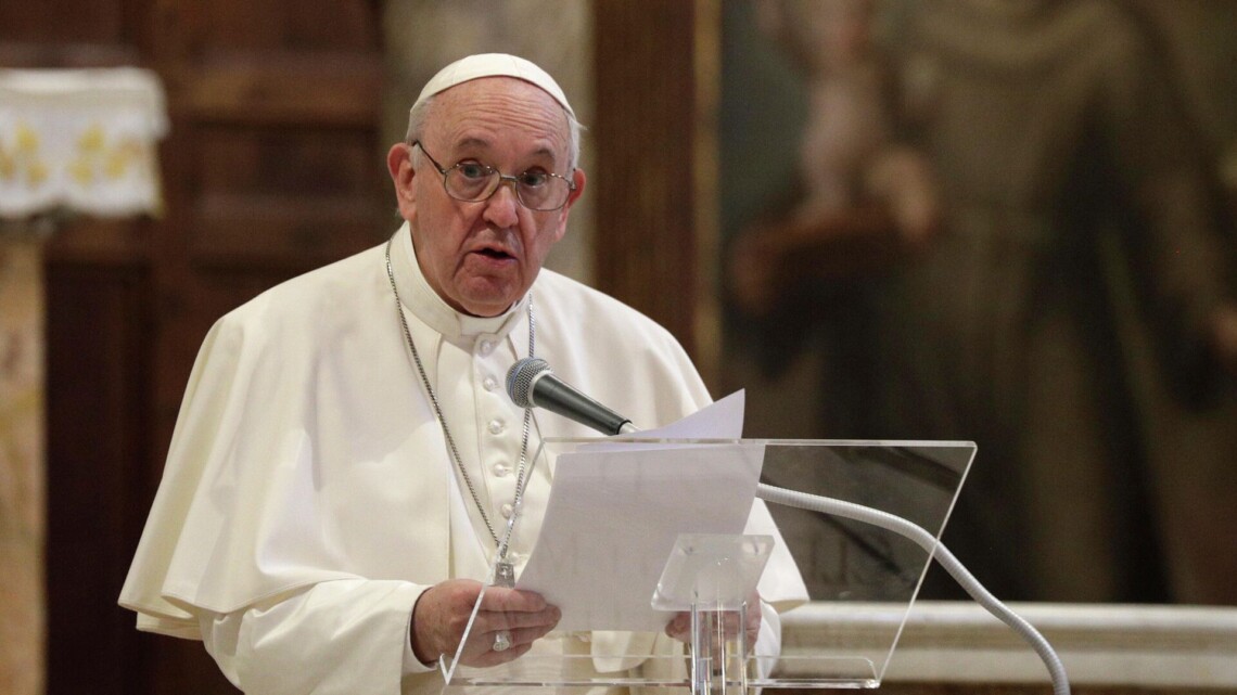 Папа Римський: Війна в Україні відвернула увагу від загрози голоду