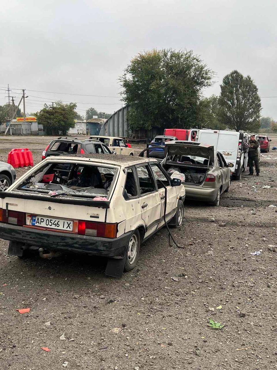 23 загиблих, 28 поранених: окупанти завдали ракетного удару по колоні на виїзд із Запоріжжя (ФОТО)