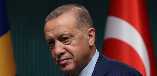 Ердоган заявив, що Захід у війні Росії проти України займався “тільки провокаціями”
