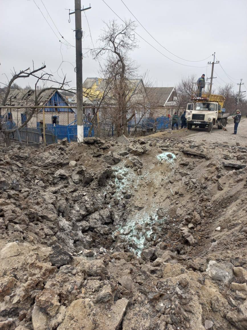 У Запорізькій області ліквідували наслідки нічного бомбардування (ФОТОФАКТ)