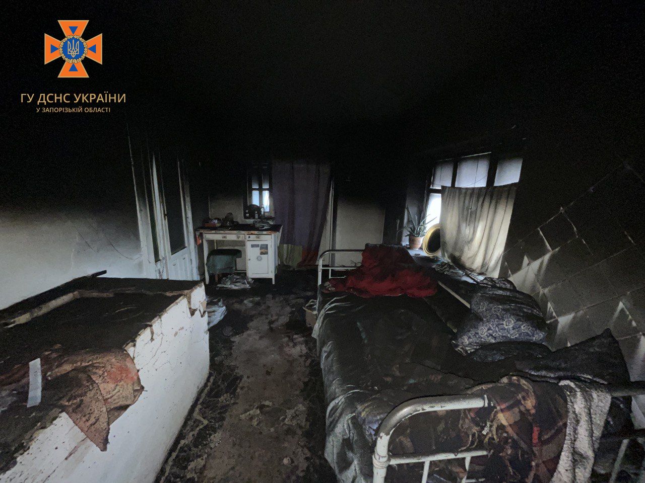 У Запоріжжі внаслідок пожежі загинула 82-річна жінка (ФОТО)