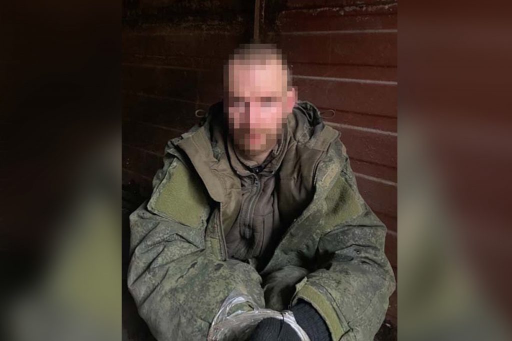 На Запоріжжі захисники взяли в полон окупанта, який заблукав та вийшов на позиції Сил оборони України