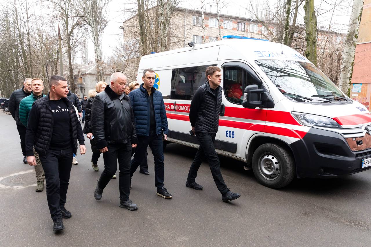 Міністр охорони здоровʼя України проінспектував укриття у запорізькій лікарні