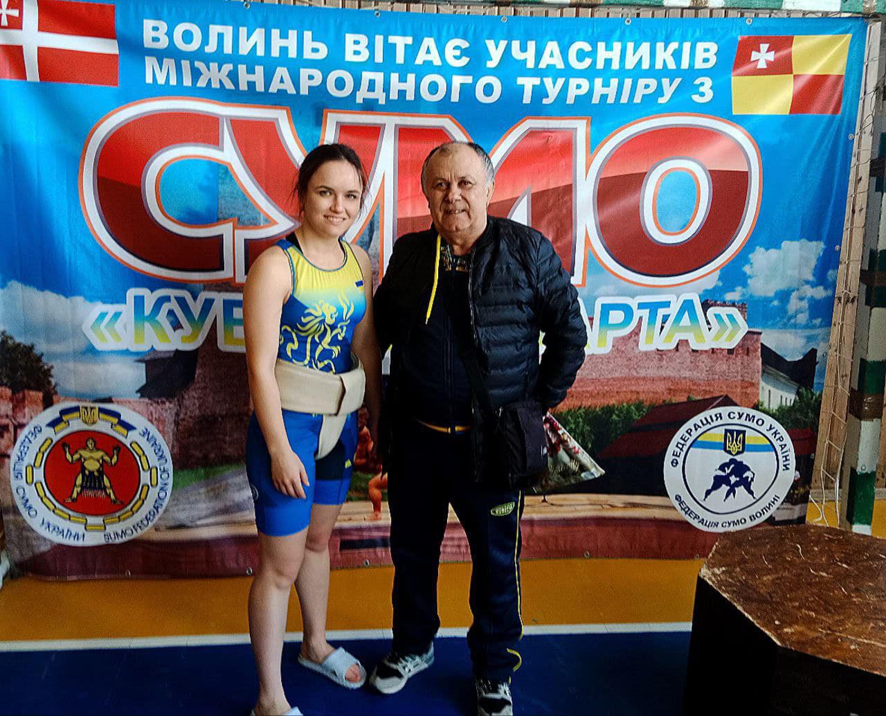 На чемпіонаті України із сумо здобула бронзу спортсменка із Мелітополя